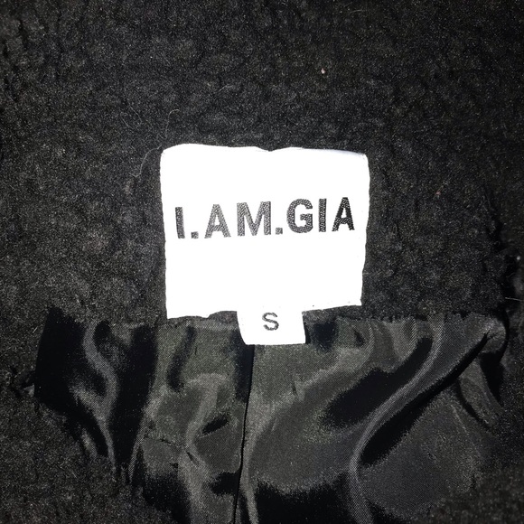 I.Am.GIA Pixie Sherpa Zip-Front Coat - Picture 4 of 4